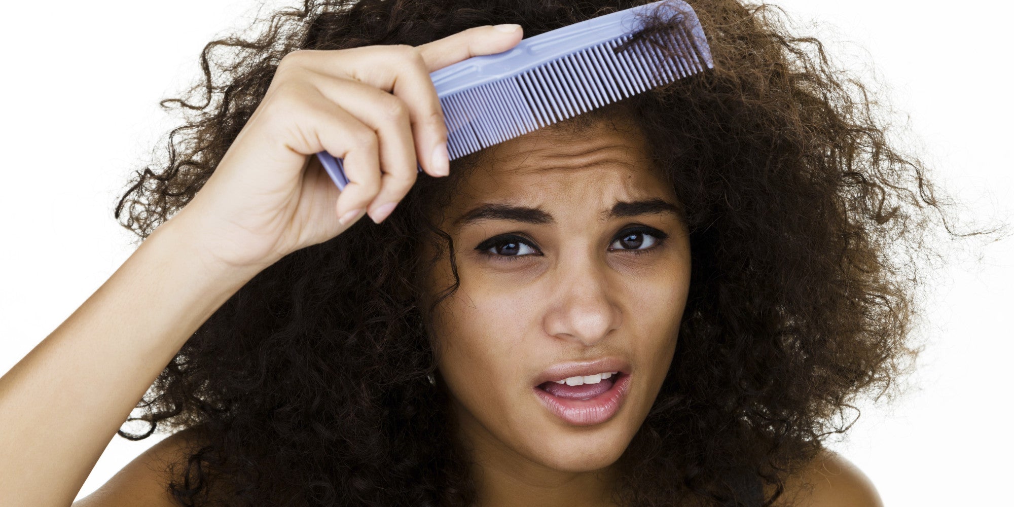 Sisir rambut keriting