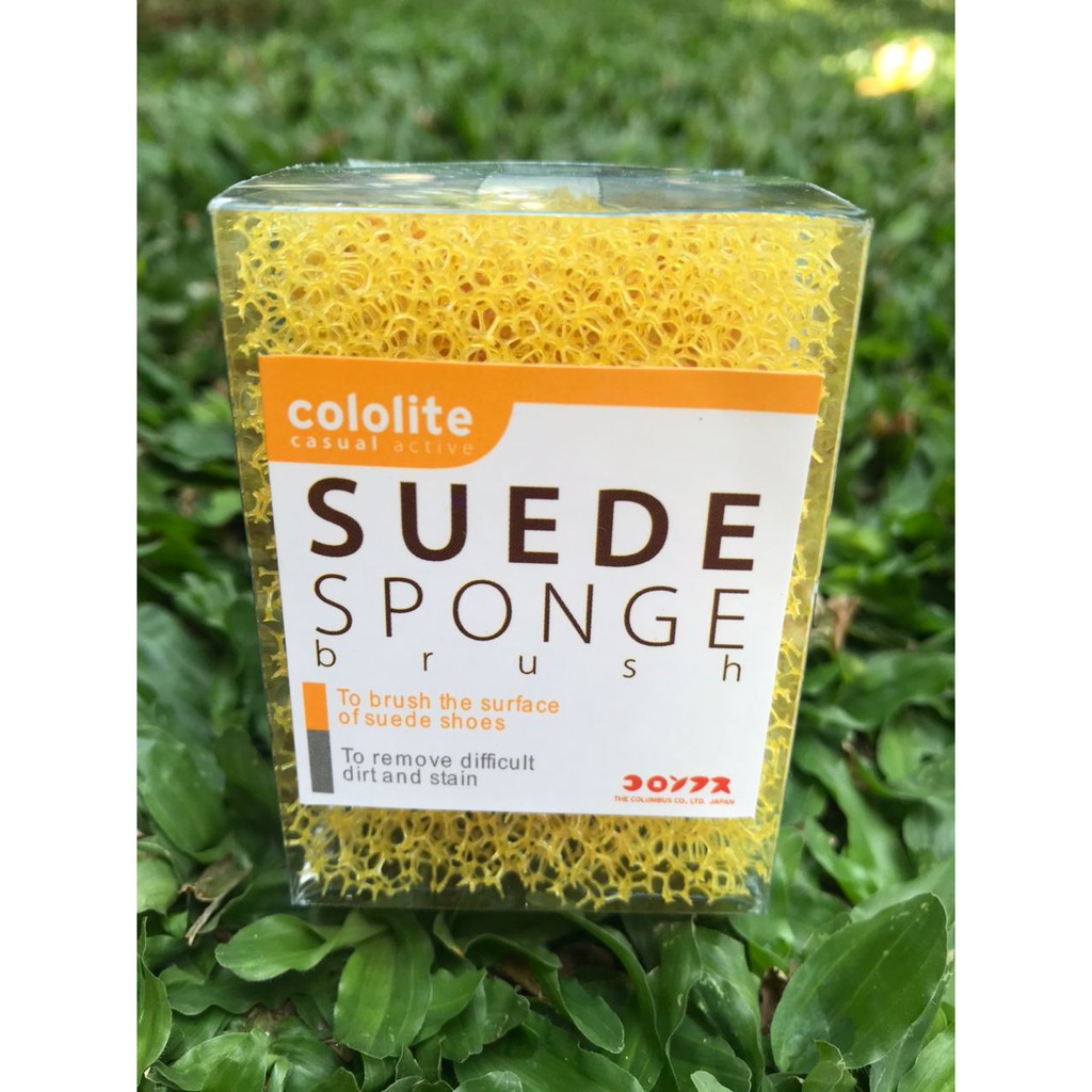 suede sponge